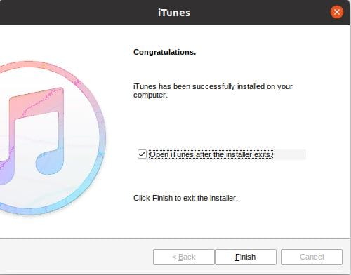 How to Install iTunes on Ubuntu 20.04 LTS (Focal Fossa) 12
