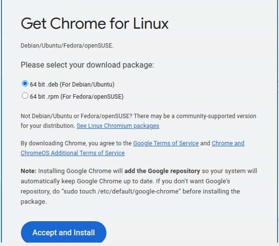How to Update Google Chrome to Latest Version on Ubuntu/Debian 3