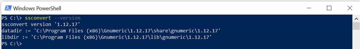 How to Install Gnumeric(ssconvert) on Windows 10 Using 2 Methods 17