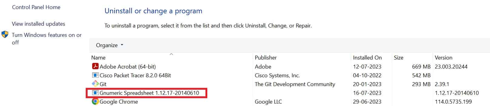 How to Install Gnumeric(ssconvert) on Windows 10 Using 2 Methods 19