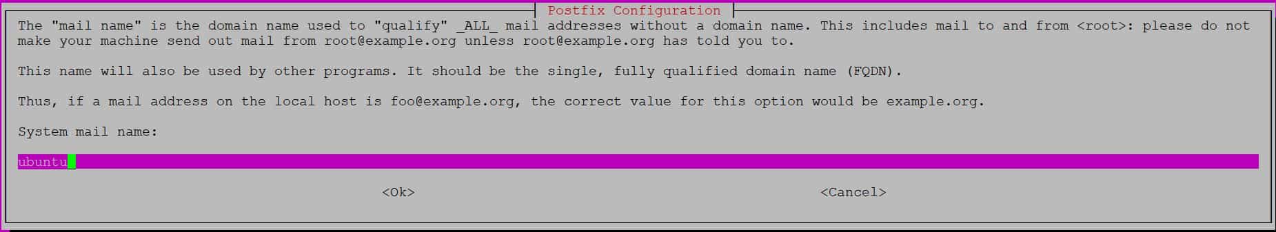 How to Install mail command on Ubuntu 20.04 LTS (Focal Fossa) 3