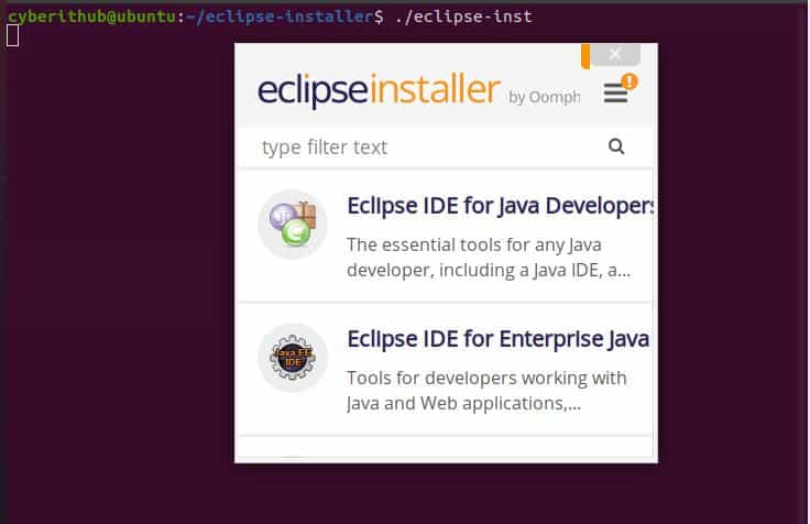 How to Install Eclipse IDE on Ubuntu 20.04 LTS (Focal Fossa) 2