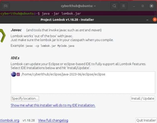 How to Install and Use Lombok in Java Eclipse IDE 2