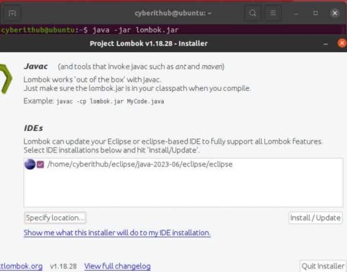 How to Install and Use Lombok in Java Eclipse IDE 24