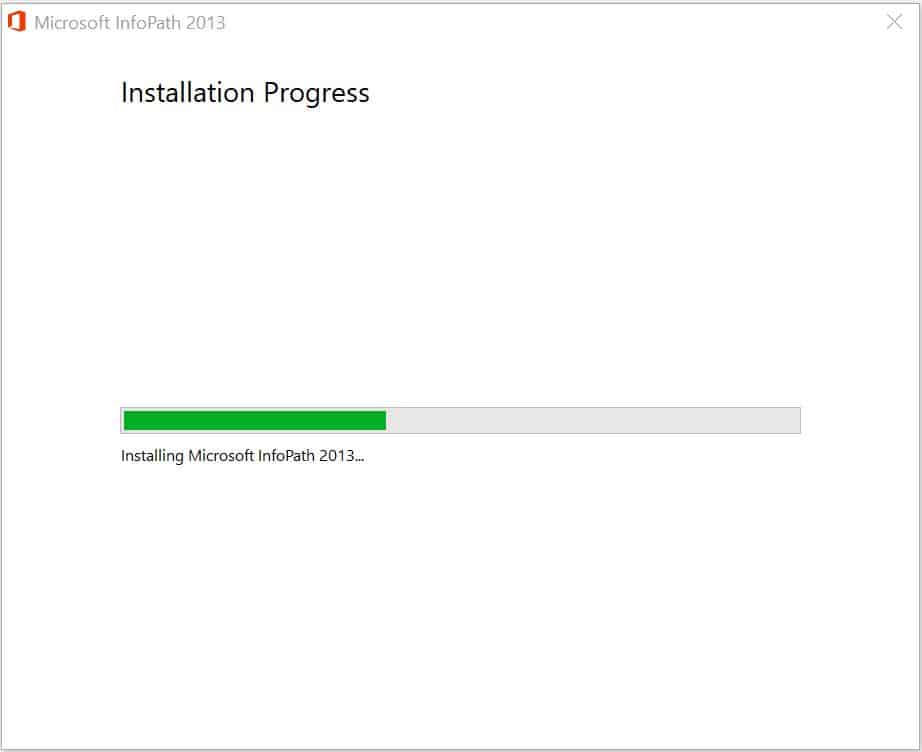 How to Install Microsoft InfoPath 2013 on Windows 10 6
