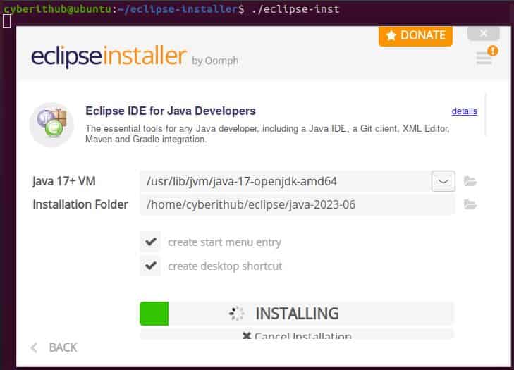 How to Install Eclipse IDE on Ubuntu 20.04 LTS (Focal Fossa) 5
