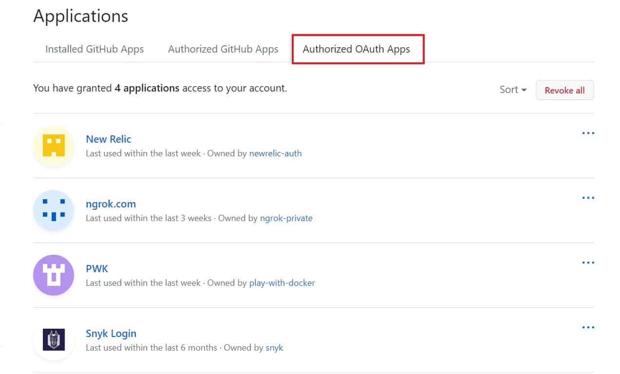 How to Remove Application Access to Your GitHub Account 6