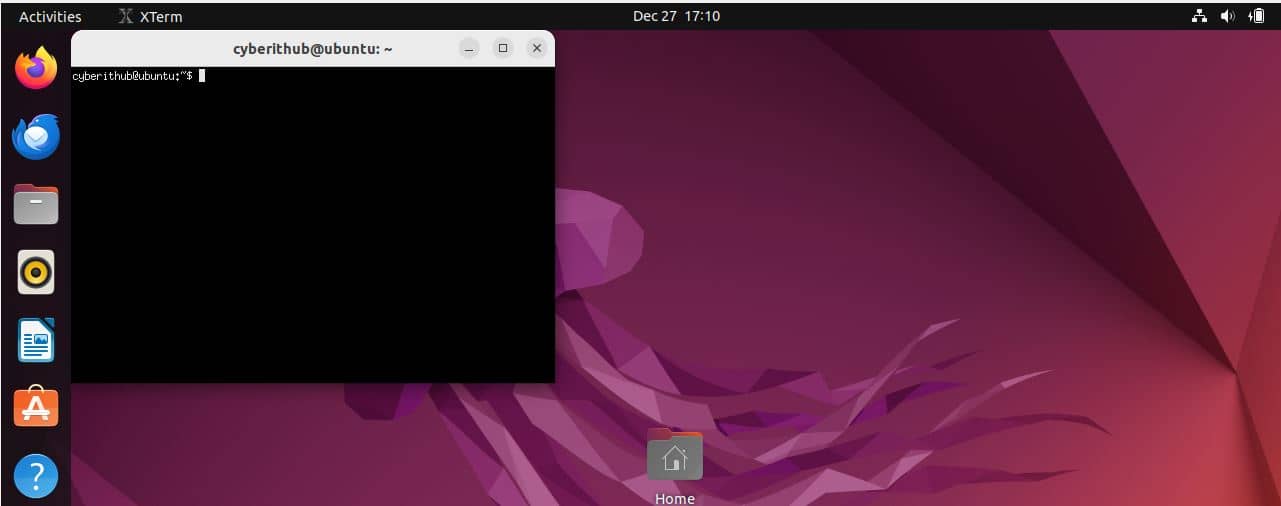 How to Install xterm on Ubuntu 22.04 LTS (Jammy Jellyfish) 3