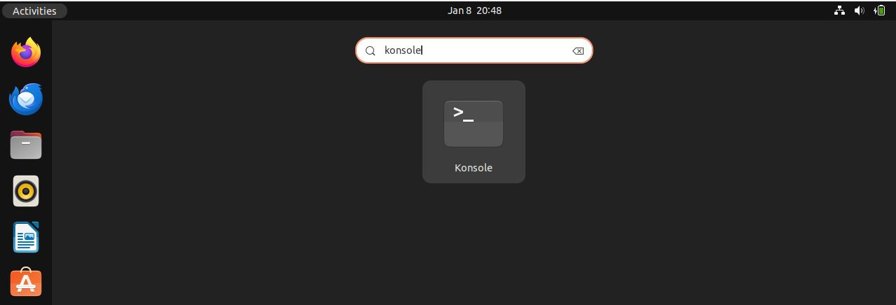 How to Install Konsole terminal emulator on Ubuntu 22.04 2