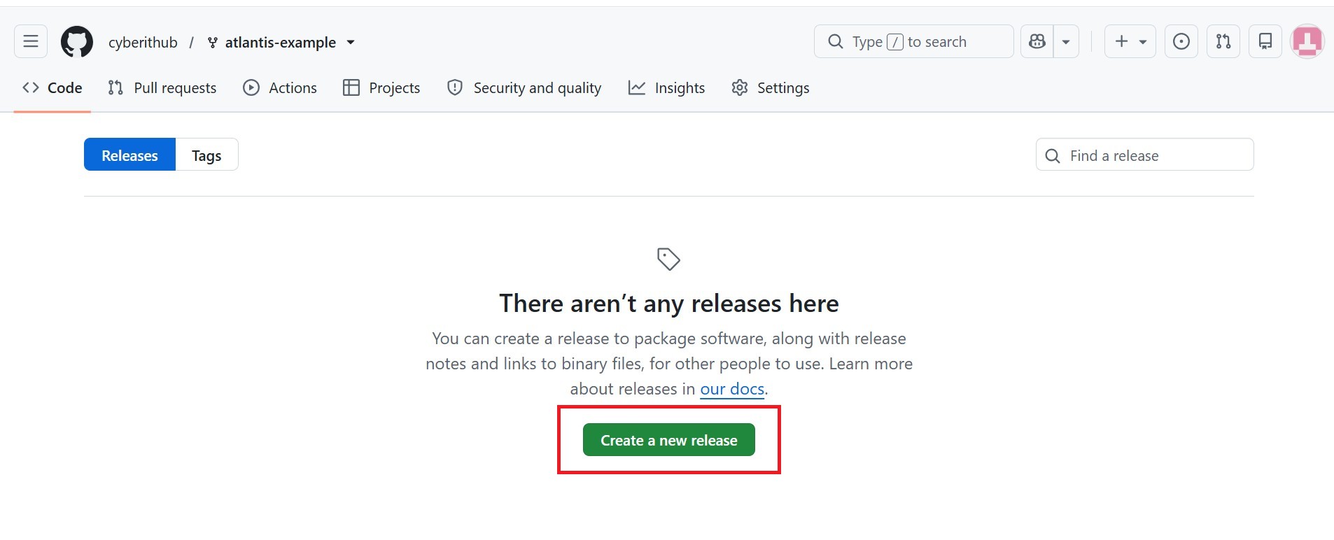 How to tag a commit in GitHub using GUI Method 6
