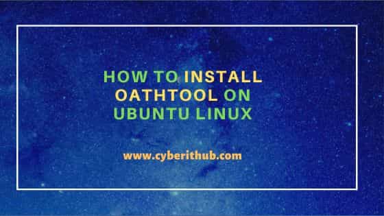 How to Install oathtool on Ubuntu Linux